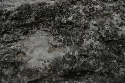Close-Up Grey Stone Texture Background Mottled Rough Uneven Gritty Organic .. Stock Photos