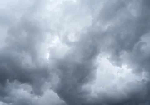 Close up grey storm clouds Stock Photos