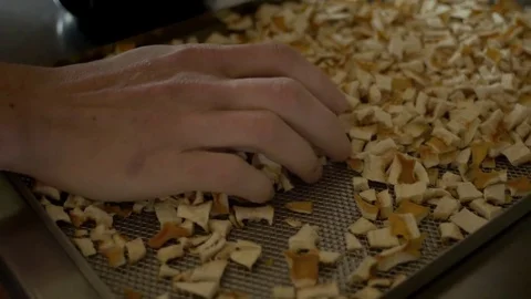 Close up of grinding lemon skins Stock Footage 73579347