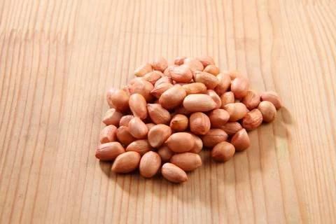 Close up ground nut without shell Stock Photos