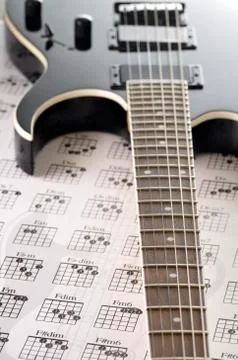 Close-up of Guitar Stock Photos