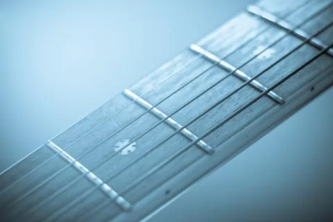 Close up Guitar with retro effect. Foto stock