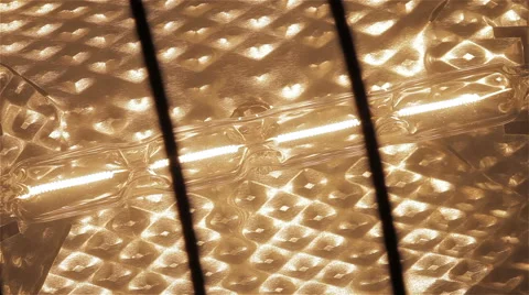 Close-up of a Halogen Bulb Stock Footage 51136984