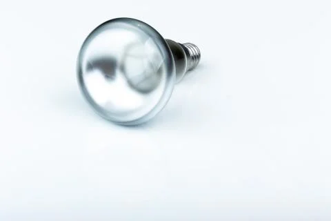 Close up of a halogen light bulb Stock Photos