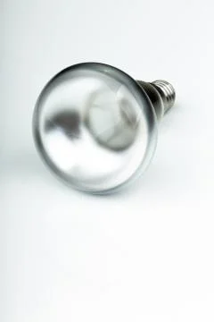 Close up of a halogen light bulb Stock Photos