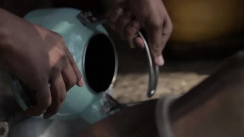 A close up of a hand Stock Footage 155462088