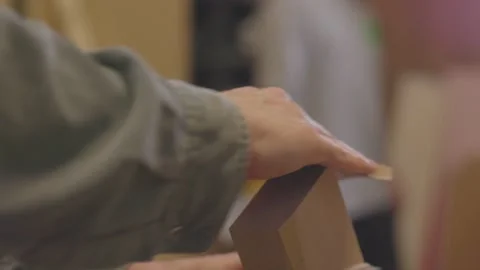 A close up of a hand Stock Footage 155539125