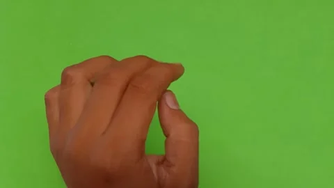 Close up Hand Gesture on a Touch Screen 動画素材 297947976