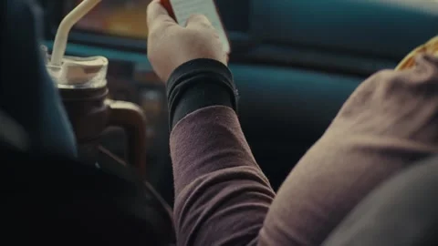 Close up of a hand holding a phone Stock Footage 337862240