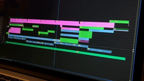 Close up hand navigating computer program with mouse in home office Video stock 127931058