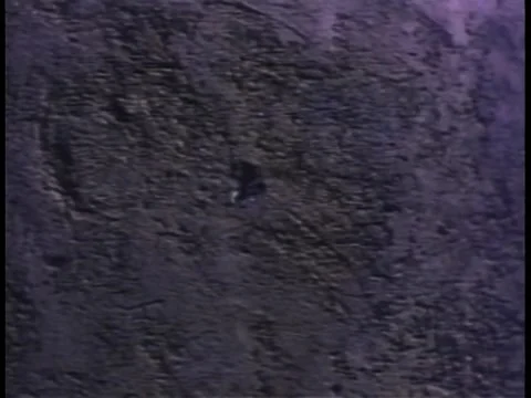 Close-up of hand  with pick axe chopping down wall Stock Footage 260251011