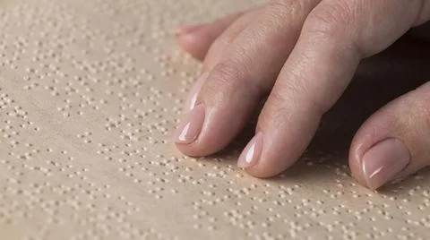 Close up hand reading. High quality photo Stock Photos