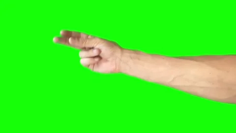 Close-up hand, snapping fingers on isolated background Stock Footage 282917852