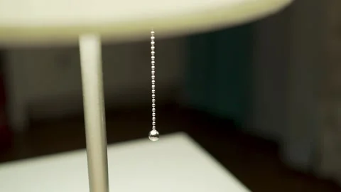 Close-up of a Hand Switching off a Desk Lamp, Turning off the Lights in the Room 스톡 동영상 170291876