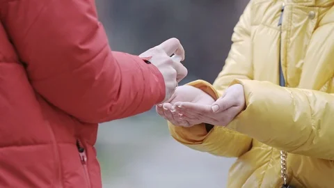 Close-up of the hand using antiseptic or anti bacteria spray. Disinfecting hands Stock Footage 126857857