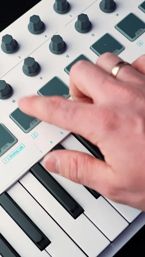 Close-up of hand with wedding ring tappi... | Stock Video | Pond5