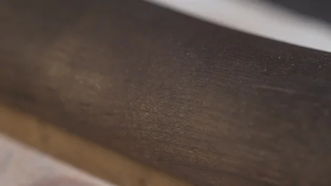 Close-up of the handle of the axe, which burned on top Video stock 129415213