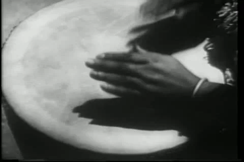 Close-up hands beating drum 스톡 동영상 11348982