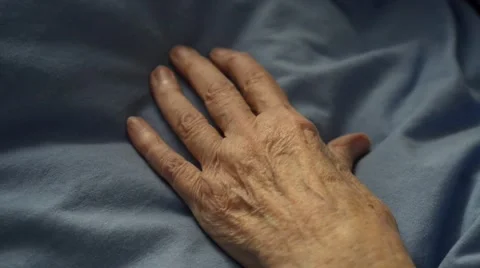 Close up of hands of different generations Stock Footage 54663794