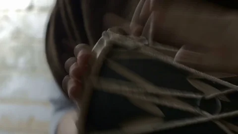 Close up of hands playing drums Stock Footage 79637410