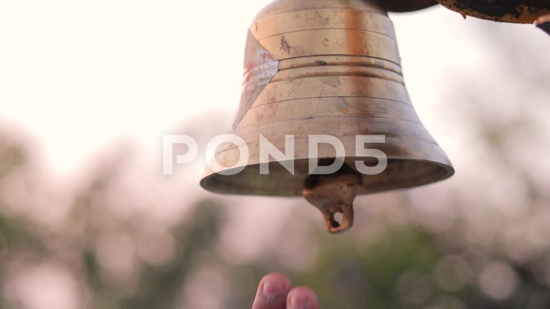 Man ringing a bell at a Buddhist temple, Stock Photo, Picture And Rights  Managed Image. Pic. IBR-3000926 | agefotostock