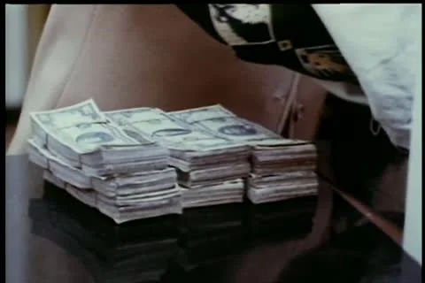 Close-up hands taking out stacks of money Stock-Footage 11346435