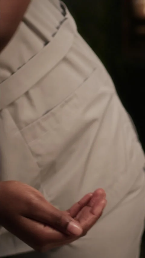 Close-up of Hands of Unrecognisable Masseuse Dispensing Massage Oil into Palm Stock Footage 300176495