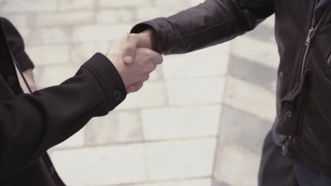 Close up of a Handshake. Stock Footage 152534387