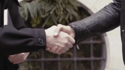 Close up of a Handshake. Stock Footage 152534877