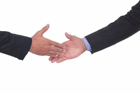 Close-up of handshake Stock Photos