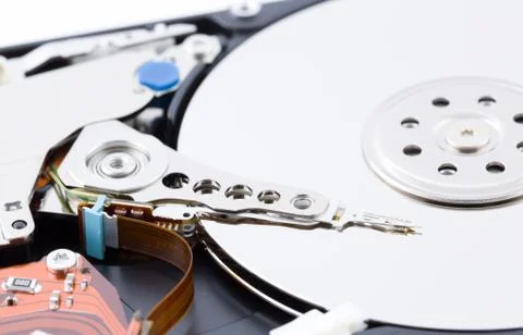 Close up harddisk drive Fotos de archivo