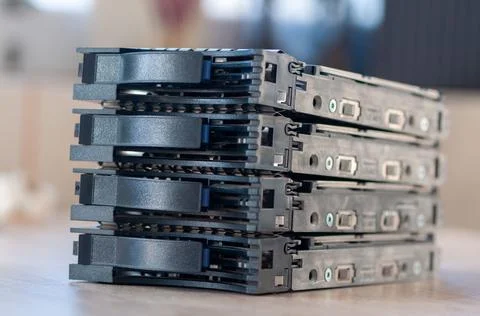 Close-up of a HDD caddy tray Stock Photos