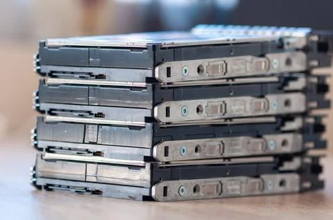 Close-up of a HDD caddy tray Stock Photos