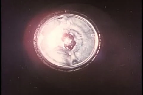 Close-up of headlight Stock Footage 11354165