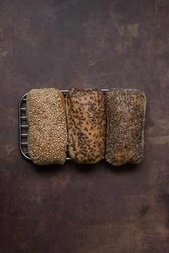 Close up Healthy Multi Grain Bread Stock Photos