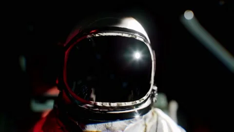 A close up of a helmet Stock Footage 155225631