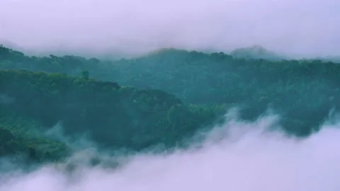 Close hill with the sky Video stock 197052134