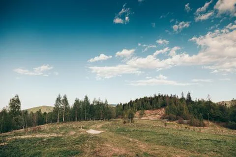 A close up of a hillside Stock Photos