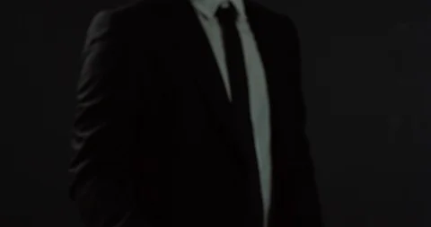 Close up of the hologram or 3D technical detail rolling on the hand palm of the Stock-Footage 97749652