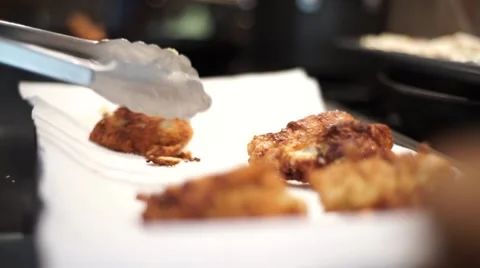 Close up of Home Fried Chicken Stockbeeldmateriaal 51173446