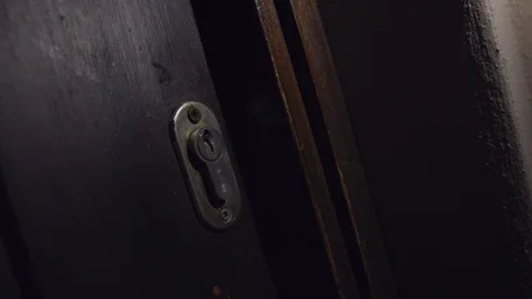 Close up home invader picking a lock 動画素材 123959782