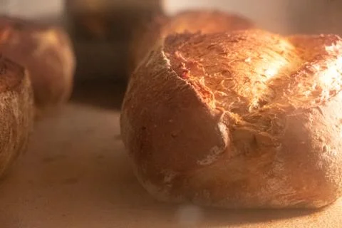 Close up of home made multigrain bread Foto stock