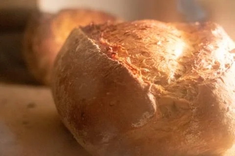 Close up of home made multigrain bread Foto stock
