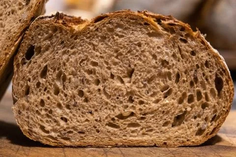 Close up of home made multigrain bread Stock Photos
