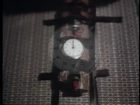 Close-up of homemade bomb about to explode Stock Footage 260251687