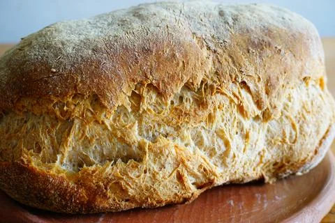 Close up of homemade sourdough bread Foto stock