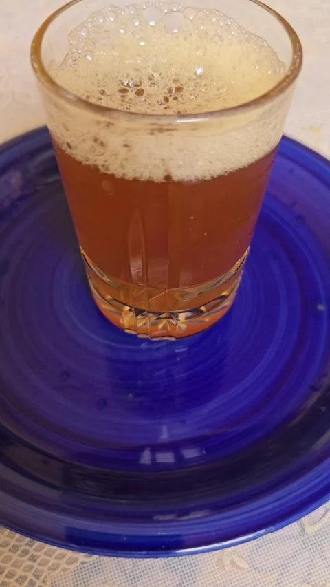 Close Up of Hot Moroccan Tea Stock Footage 341698532