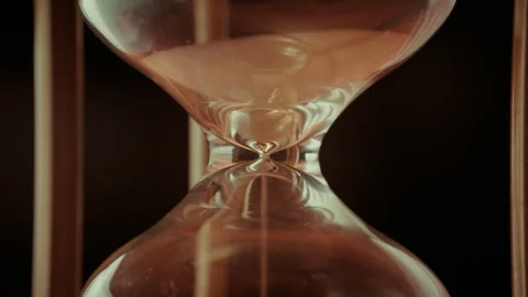 Close-up hourglass Stock Footage 318185874