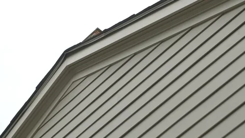 Close-up of House Roofline Video stock 100898739