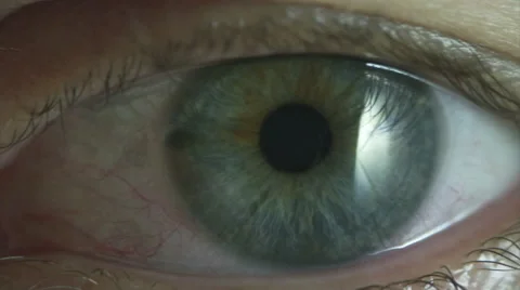 Close up of human eye 3 Stock Footage 44562480